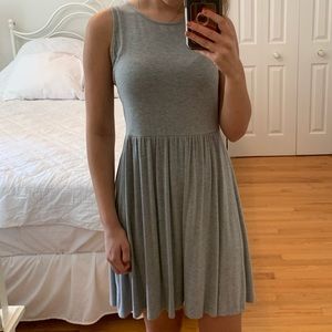Old Navy, Midi, Grey Dress